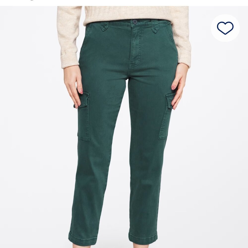 Naomi High Rise Utility Straight Leg Pant